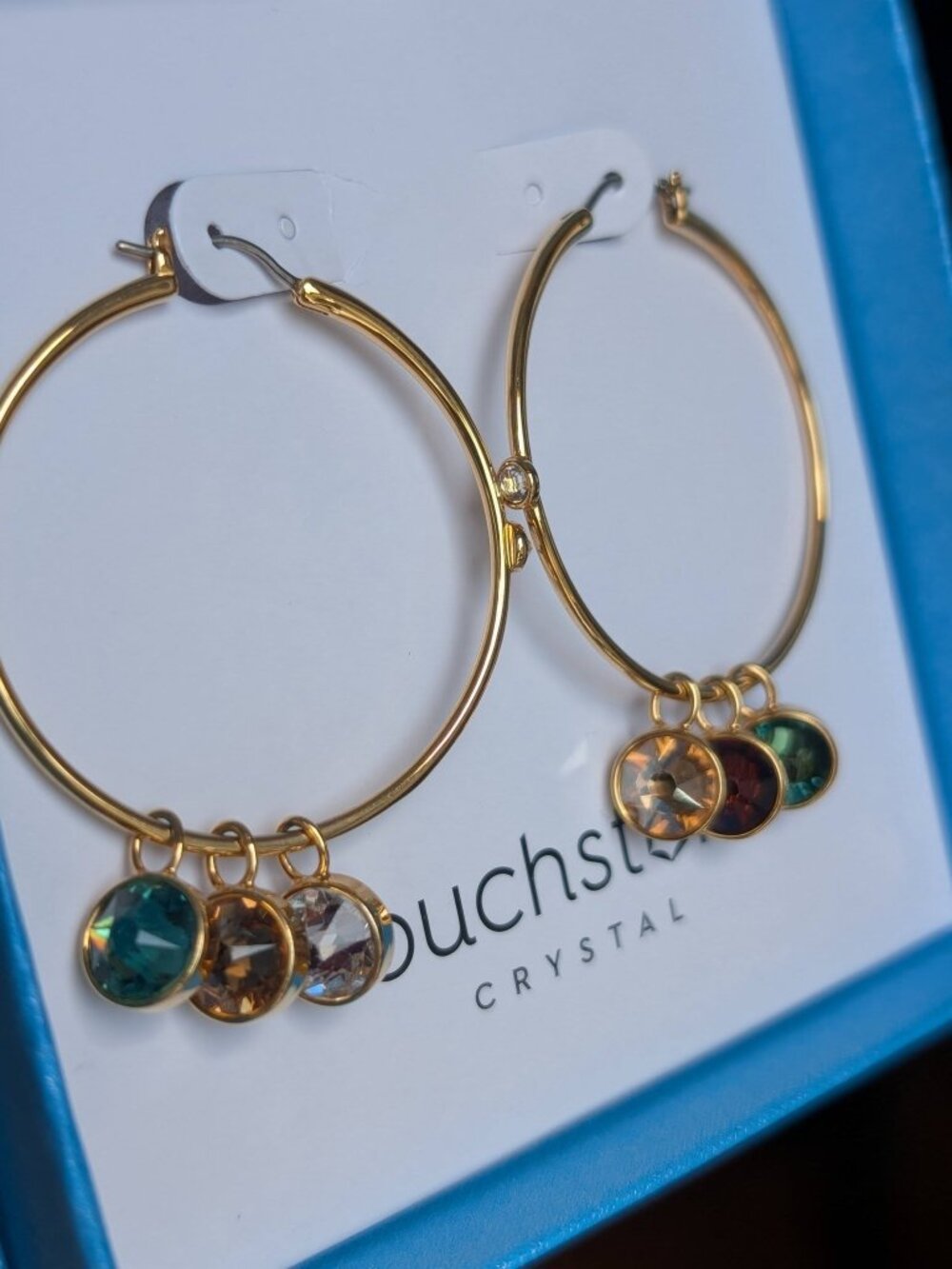 Touchstone Crystal Change Is Good Earrings